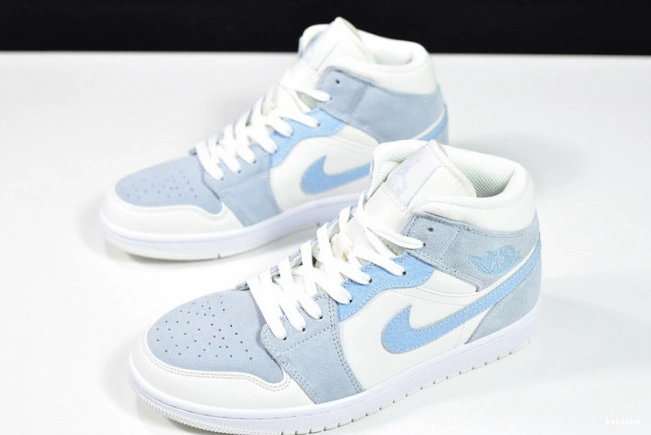 Reps 1 airjordan blue mid mixed textures da4666-100 0503